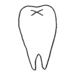 歯のイラストフリー素材